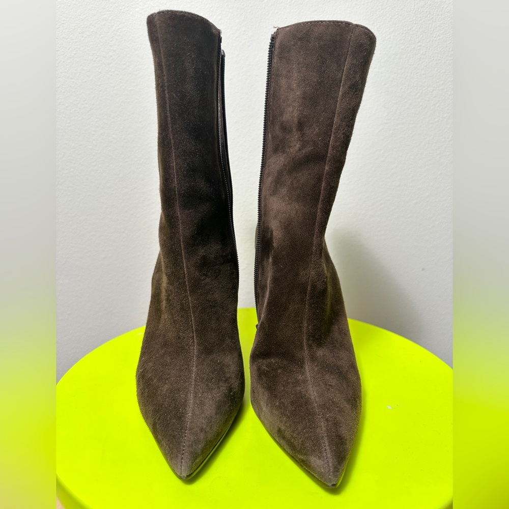 Pointed High Heel Booties
